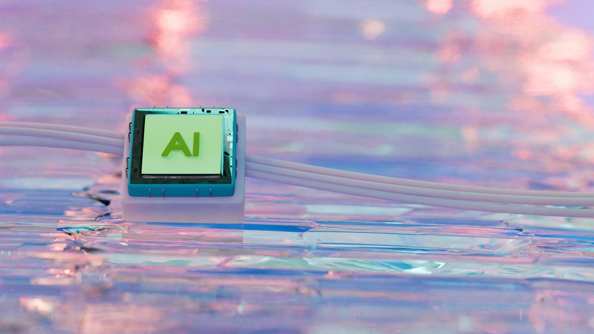 схема применения AI для аналитики